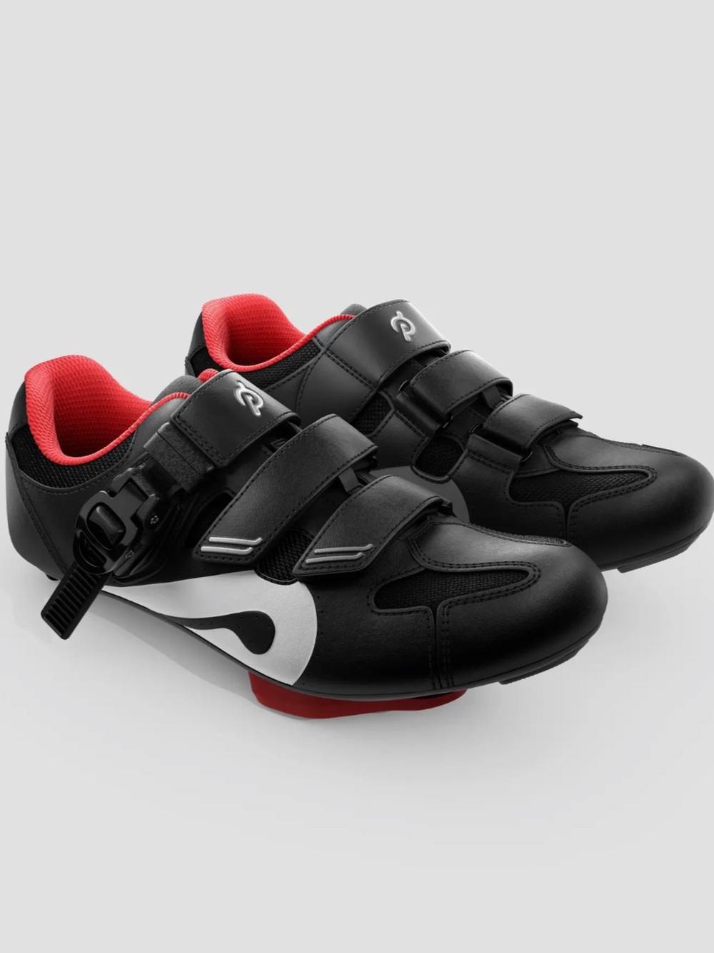 Peloton Original Cycling Shoes Unisex Women’s Size 39 8 US Like New Black & Red